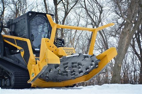 skid steer disc mulcher attachment